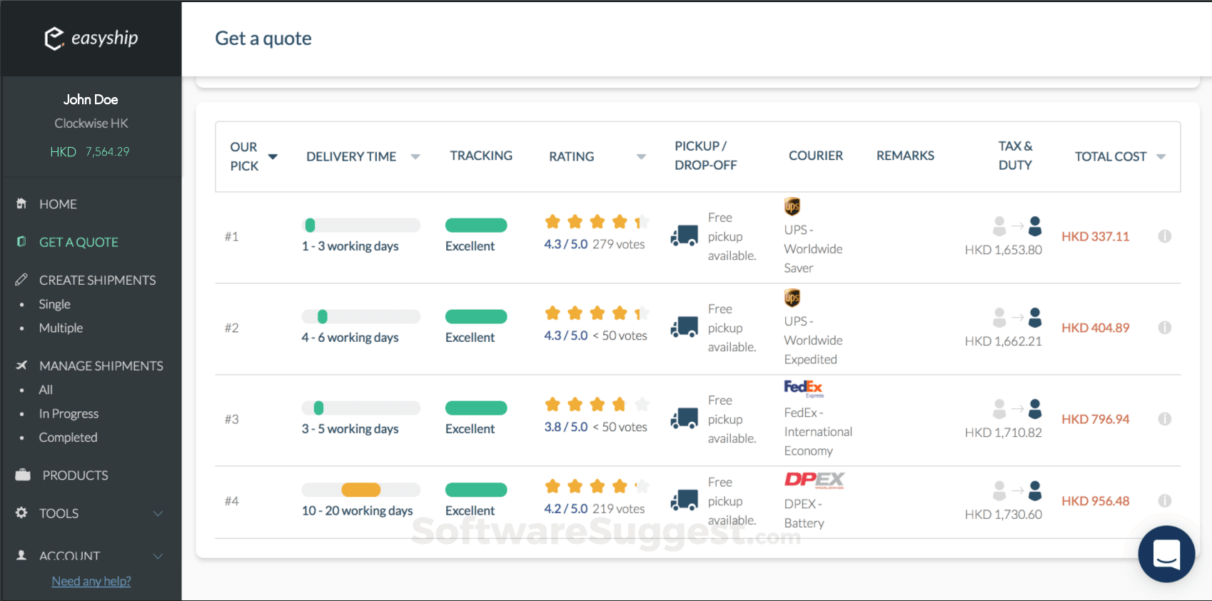 Easyship Pricing, Features, & Reviews in 2023